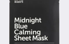 Успокаивающая тканевая маска Dear, Klairs Midnight Blue Calming Sheet Mask