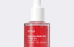 Осветляющая сыворотка для лица ANUA Dark Spot Correcting Serum 10% Niacinamide + 4% Tranexamic Acid