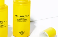 Успокаивающая сыворотка с экстрактом центеллы и серой So Natural Yellow Cica Ampoule