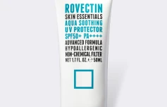 Легкий солнцезащитный крем на физических фильтрах ROVECTIN Skin Essentials Aqua Soothing UV Protector SPF50+PA++++