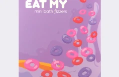 Мини-бомбочки для ванны "Ягодное настроение" EAT MY Mini Bath Fizzers Berry Mood