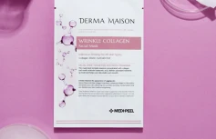 Разглаживающая тканевая ампульная маска с коллагеном MEDI-PEEL Derma Maison Wrinkle Collagen Facial Mask