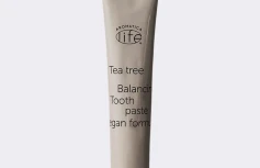 Противовоспалительная зубная паста чайным деревом Aromatica Tea Tree Balancing Toothpaste