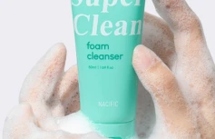 Глубокоочищающая пенка для умывания с растительными экстрактами TRAVEL Nacific Super Clean Foam Cleanser