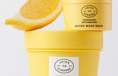 Очищающий гидрофильный бальзам-пенка с фруктовыми экстрактами Juice To Cleanse Water Wash Balm