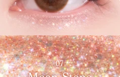 Жидкий глиттер для век Dasique Starlit Jewel Liquid Glitter #07 Moon Stone