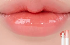 Оттеночный бальзам для губ в оттенке фруктового щербета rom&nd Glasting Melting Balm 03 Sorbet Balm