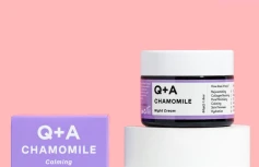 Успокаивающий ночной крем с экстрактом ромашки Q+A Chamomile Night Cream