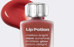 Легкий увлажняющий блеск-тинт для губ ALTERNATIVE STEREO Lip Potion Aqua Glow No.2 Fig Candy