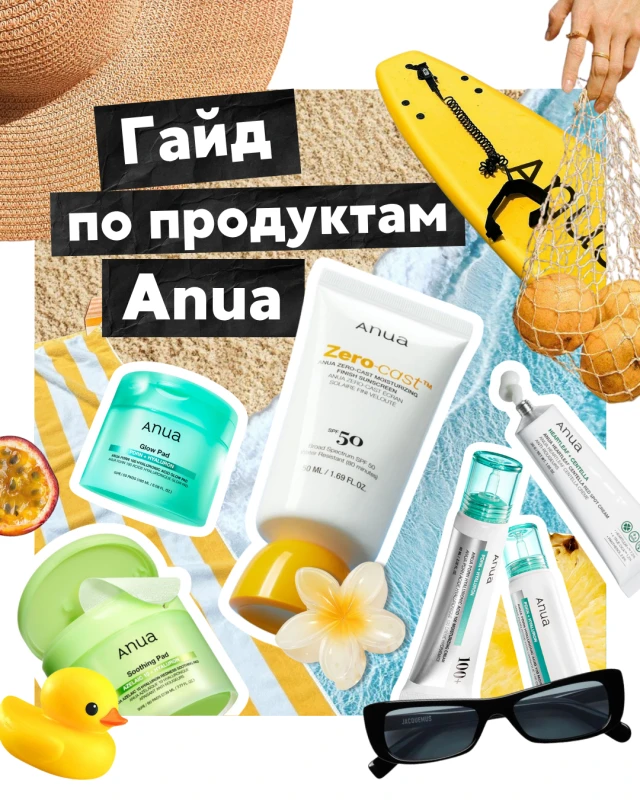 Гайд по продуктам Anua Гайд по продуктам Anua
