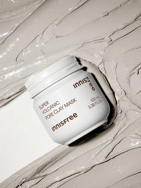 Глиняная маска для сужения пор с вулканическим пеплом innisfree Super Volcanic Pore Clay Mask Глиняная маска для сужения пор с вулканическим пеплом innisfree Super Volcanic Pore Clay Mask