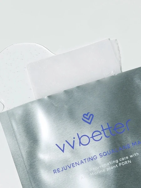 Восстанавливающая тканевая маска со скваланом и ПДРН VVBETTER Rejuvenating Squalane Mask Восстанавливающая тканевая маска со скваланом и ПДРН VVBETTER Rejuvenating Squalane Mask