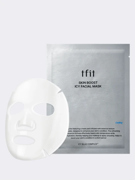 Освежающая тканевая маска TFIT Skin Boost Icy Facial Mask Освежающая тканевая маска TFIT Skin Boost Icy Facial Mask