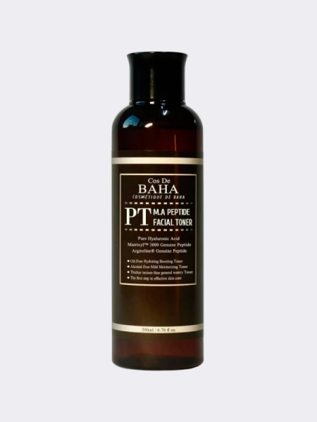 Антивозрастной тонер с матриксилом и аргирелином Cos De BAHA Peptide toner PT Антивозрастной тонер с матриксилом и аргирелином Cos De BAHA Peptide toner PT