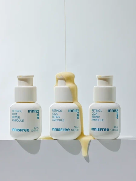 Набор для ухода за кожей с ретинолом и центеллой innisfree Retinol Cica Repair Ampoule Special Set Набор для ухода за кожей с ретинолом и центеллой innisfree Retinol Cica Repair Ampoule Special Set