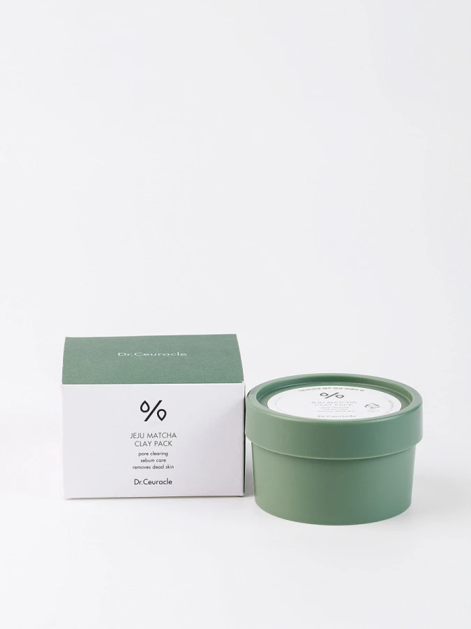 Очищающая глиняная маска с матчей Dr.Ceuracle Jeju Matcha Clay Pack Очищающая глиняная маска с матчей Dr.Ceuracle Jeju Matcha Clay Pack