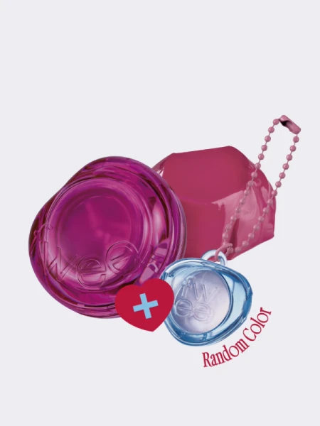 Набор: Оттеночное желе для губ и щёк + брелок fwee Lip&Cheek Glowy Jelly Pot JM02 Berry Jam Keyring Set Набор: Оттеночное желе для губ и щёк + брелок fwee Lip&Cheek Glowy Jelly Pot JM02 Berry Jam Keyring Set