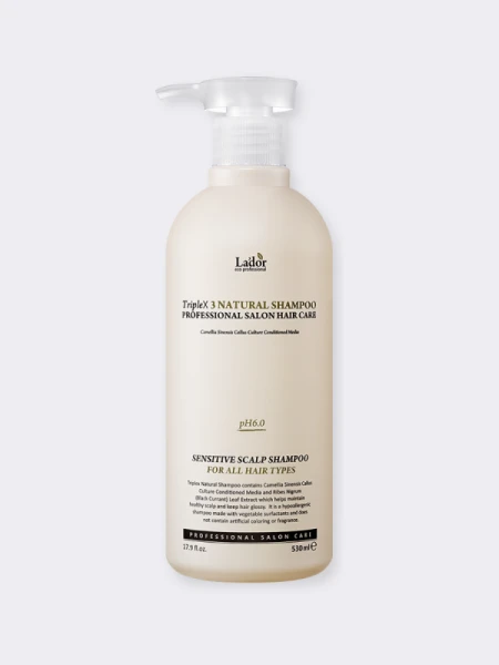 Бессульфатный шампунь для волос La’dor Triplex Natural Shampoo Бессульфатный шампунь для волос La’dor Triplex Natural Shampoo