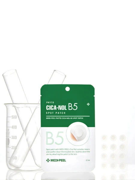 Патчи против воспалений с экстрактом центеллы MEDI-PEEL Phyto CICA-Nol B5 Spot Patch Патчи против воспалений с экстрактом центеллы MEDI-PEEL Phyto CICA-Nol B5 Spot Patch