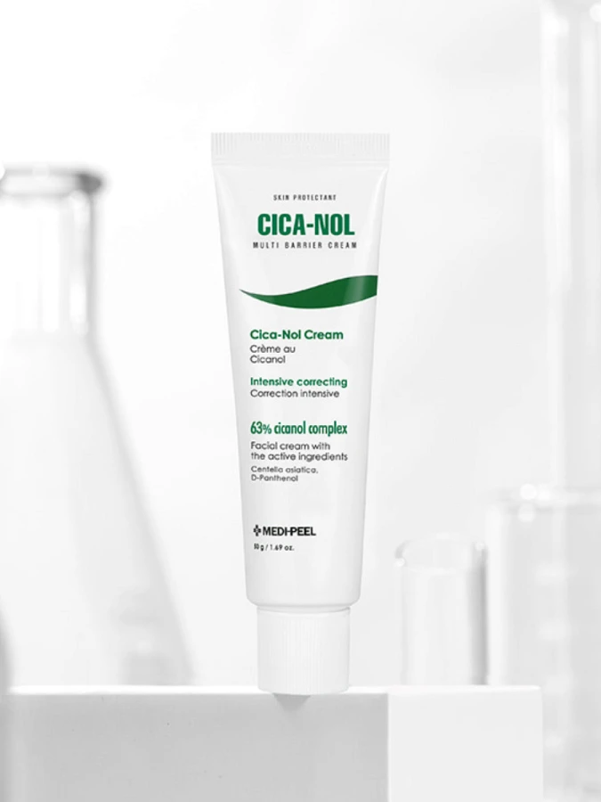 Интенсивный восстанавливающий крем для лица с центеллой азиатской MEDI-PEEL Cica-Nol Multi Barrier Cream Интенсивный восстанавливающий крем для лица с центеллой азиатской MEDI-PEEL Cica-Nol Multi Barrier Cream