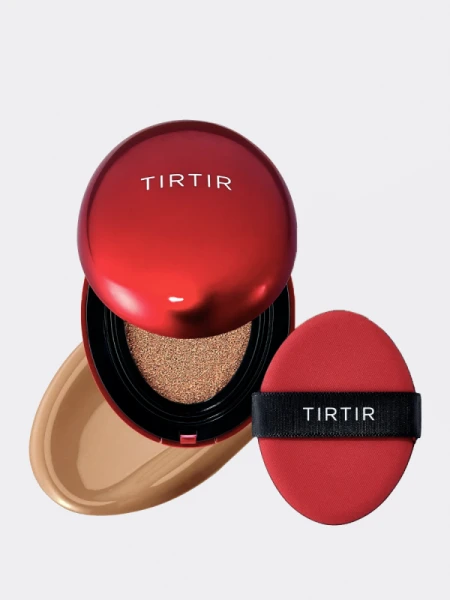 Тональный кушон с полуматовым финишем TIRTIR Mask Fit Red Cushion 35N Walnut Тональный кушон с полуматовым финишем TIRTIR Mask Fit Red Cushion 35N Walnut