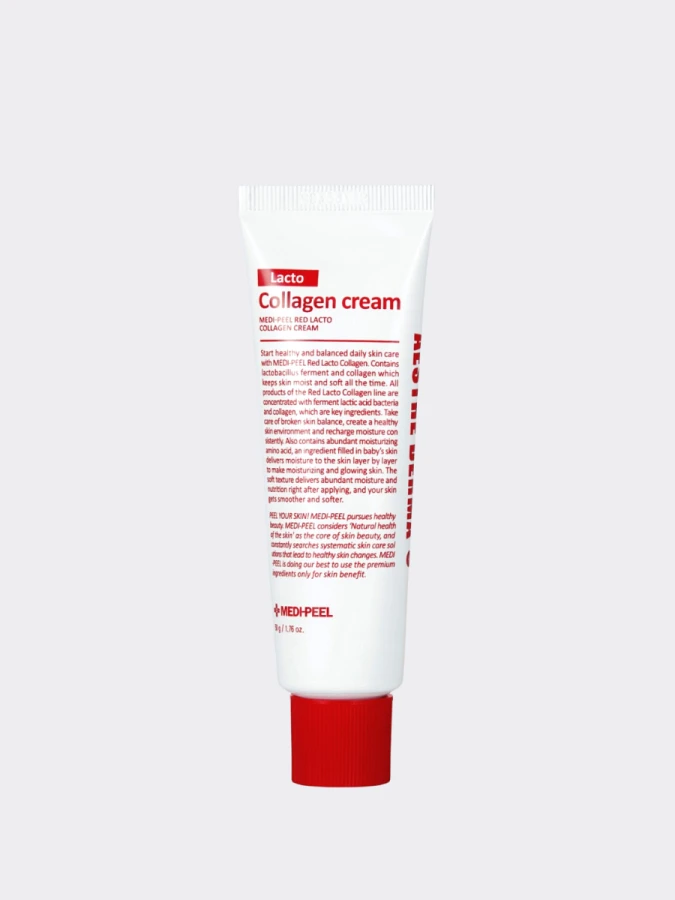Крем с коллагеном и лактобактериями MEDI-PEEL Red Lacto Collagen Cream Крем с коллагеном и лактобактериями MEDI-PEEL Red Lacto Collagen Cream