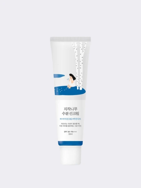 Увлажняющий солнцезащитный крем с берёзовым соком Round Lab Birch Juice Moisturizing Sun Cream SPF50+ PA++++ Увлажняющий солнцезащитный крем с берёзовым соком Round Lab Birch Juice Moisturizing Sun Cream SPF50+ PA++++
