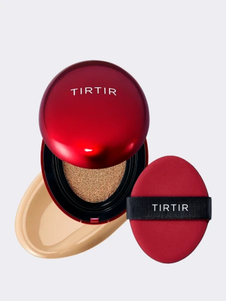 Тональный кушон с полуматовым финишем TIRTIR Mask Fit Red Cushion 27N Camel Тональный кушон с полуматовым финишем TIRTIR Mask Fit Red Cushion 27N Camel
