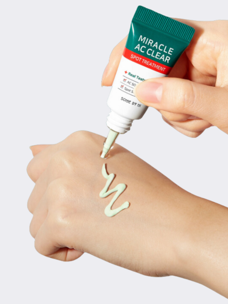 Точечный крем-маска против высыпаний с экстрактом чайного дерева Some By Mi Miracle AC Clear Spot Treatment Точечный крем-маска против высыпаний с экстрактом чайного дерева Some By Mi Miracle AC Clear Spot Treatment