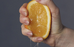Очищающий гидрофильный щербет с экстрактом апельсина Aromatica Orange Cleansing Sherbet