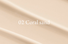 Тональный кушон с экстрактом опунции Huxley Secret Of Sahara Essence Cover Cushion ; Unseen Layer 02 Coral Sand SPF23 PA++