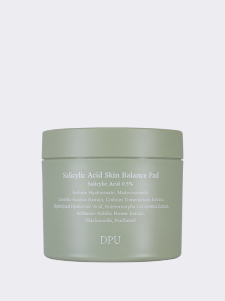 Мягкие отшелушивающие тонер-пэды для лица с салициловой кислотой 0.5% DPU Salicylic Acid Skin Balance Pad Мягкие отшелушивающие тонер-пэды для лица с салициловой кислотой 0.5% DPU Salicylic Acid Skin Balance Pad
