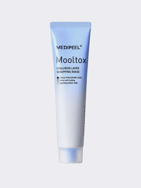 Увлажняющая маска-плёнка для лица с гиалуроновой кислотой MEDI-PEEL Mooltox Hyaluron Layer Wrapping Mask Увлажняющая маска-плёнка для лица с гиалуроновой кислотой MEDI-PEEL Mooltox Hyaluron Layer Wrapping Mask