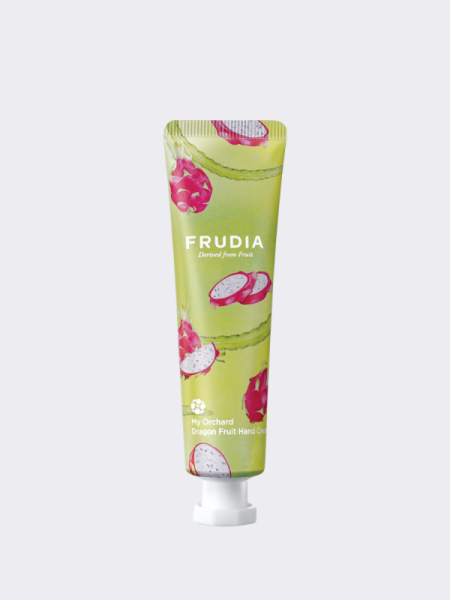 Крем для рук с фруктом дракона FRUDIA Squeeze Therapy Dragon Fruit Hand Cream Крем для рук с фруктом дракона FRUDIA Squeeze Therapy Dragon Fruit Hand Cream