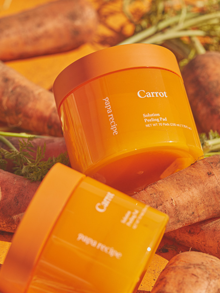 Тонизирующие пилинг-пэды с экстрактом моркови и комплексом кислот Papa Recipe Carrot Solution Peeling Pad Тонизирующие пилинг-пэды с экстрактом моркови и комплексом кислот Papa Recipe Carrot Solution Peeling Pad