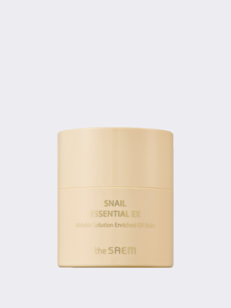 Восстанавливающий бальзам-масло для лица и тела The Saem Snail Essential EX Wrinkle Solution Enriched Oil Balm Восстанавливающий бальзам-масло для лица и тела The Saem Snail Essential EX Wrinkle Solution Enriched Oil Balm