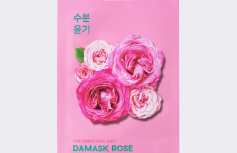Увлажняющая тканевая маска с экстрактом дамасской розы HolikaHolika Pure Essence Mask Sheet Damask Rose