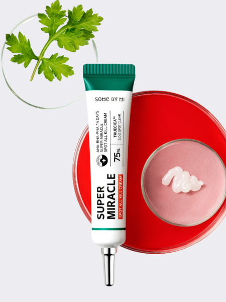Точечный крем против акне с тремя видами кислот Some By Mi Super Miracle Spot All Kill Cream Точечный крем против акне с тремя видами кислот Some By Mi Super Miracle Spot All Kill Cream