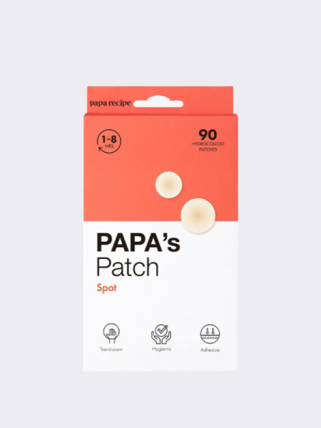 Патчи против воспалений с экстрактом чайного дерева и салициловой кислотой Papa Recipe Papa's Patch Spot Патчи против воспалений с экстрактом чайного дерева и салициловой кислотой Papa Recipe Papa's Patch Spot