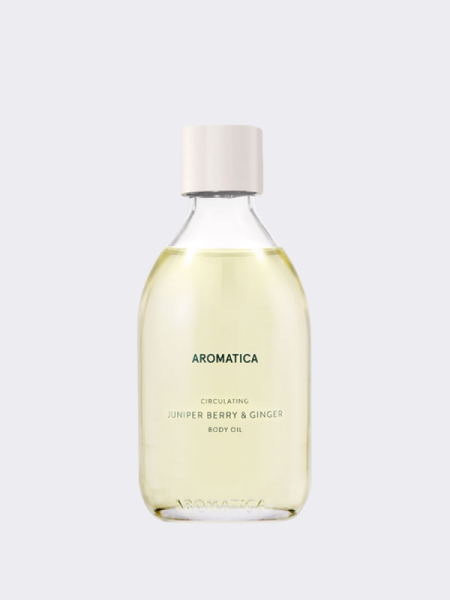 Массажное масло для тела с можжевельником и имбирем Aromatica Circulating Body Oil  Juniper & Gigner Массажное масло для тела с можжевельником и имбирем Aromatica Circulating Body Oil  Juniper & Gigner
