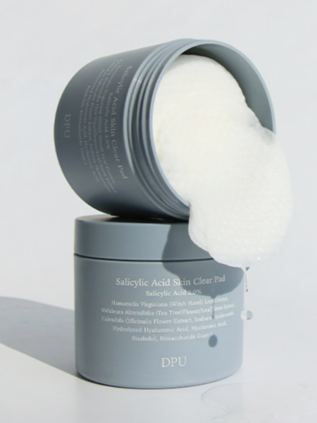 Отшелушивающие тонер-пэды для лица с салициловой кислотой 2% DPU Salicylic Acid Skin Clear Pad Отшелушивающие тонер-пэды для лица с салициловой кислотой 2% DPU Salicylic Acid Skin Clear Pad