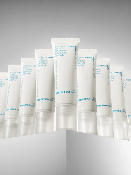 Успокаивающий крем для лица с ретинолом и экстрактом центеллы innisfree Retinol Cica Barrier Defence Cream Успокаивающий крем для лица с ретинолом и экстрактом центеллы innisfree Retinol Cica Barrier Defence Cream