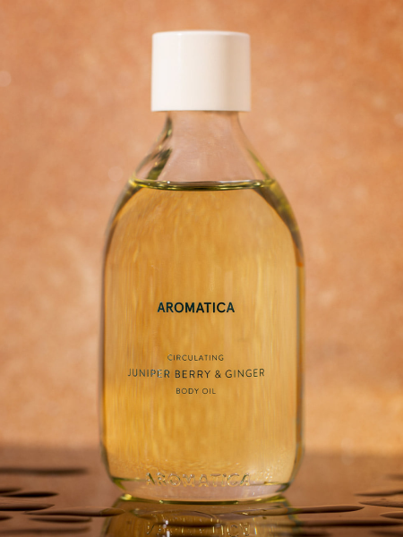 Массажное масло для тела с можжевельником и имбирем Aromatica Circulating Body Oil  Juniper & Gigner Массажное масло для тела с можжевельником и имбирем Aromatica Circulating Body Oil  Juniper & Gigner