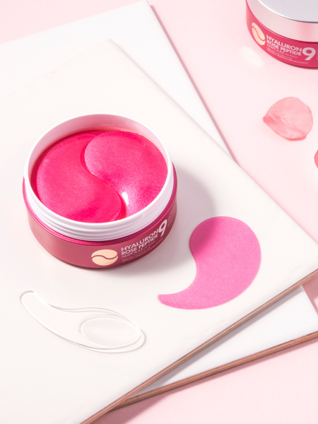 Тонизирующие патчи для век с экстрактом розы MEDI-PEEL Peptide 9 Hyaluron Rose Ampoule Eye Patch Тонизирующие патчи для век с экстрактом розы MEDI-PEEL Peptide 9 Hyaluron Rose Ampoule Eye Patch