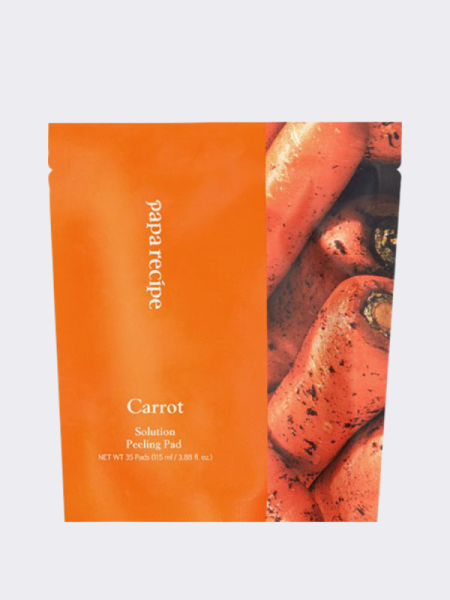 Тонизирующие пилинг-пэды с экстрактом моркови и комплексом кислот Papa Recipe Carrot Solution Peeling Pad Refill Тонизирующие пилинг-пэды с экстрактом моркови и комплексом кислот Papa Recipe Carrot Solution Peeling Pad Refill