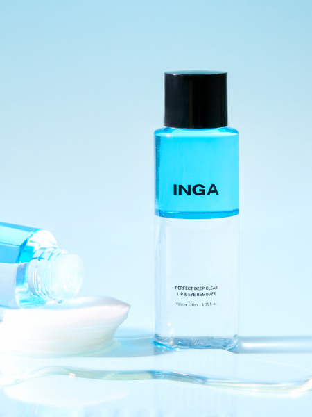 Двухфазная жидкость для снятия макияжа INGA Perfect Deep Clear Lip&Eye Remover Двухфазная жидкость для снятия макияжа INGA Perfect Deep Clear Lip&Eye Remover