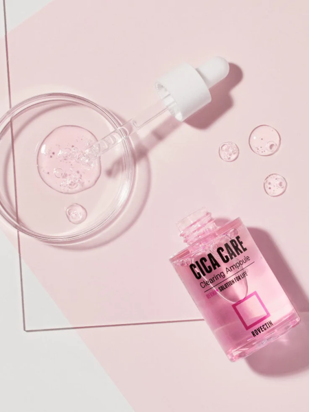 Успокаивающая ампульная сыворотка для лица с экстрактом центеллы азиатской ROVECTIN Skin Essentials Cica Care Clearing Ampoule Успокаивающая ампульная сыворотка для лица с экстрактом центеллы азиатской ROVECTIN Skin Essentials Cica Care Clearing Ampoule