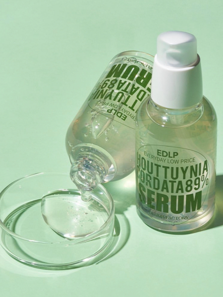 Успокаивающая сыворотка для лица с экстрактом хауттюйнии Derma Factory Houttuynia Cordata 89% Serum Успокаивающая сыворотка для лица с экстрактом хауттюйнии Derma Factory Houttuynia Cordata 89% Serum