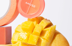 Многофункциональный бальзам-румяна для губ и щёк AMUSE Lip & Cheek Healthy Balm 02 Mango Balm