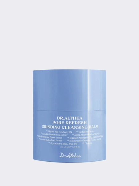 Освежающий гидрофильный бальзам-точилка с гвайазуленом Dr.Althea Pore Refresh Grinding Cleansing Balm Освежающий гидрофильный бальзам-точилка с гвайазуленом Dr.Althea Pore Refresh Grinding Cleansing Balm